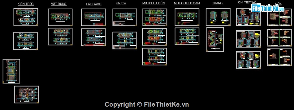 kiến trúc nhà phố 3 tầng,file cad nhà phố 3 tầng,bản vẽ nhà phố 3 tầng,Thiết kế nhà phố